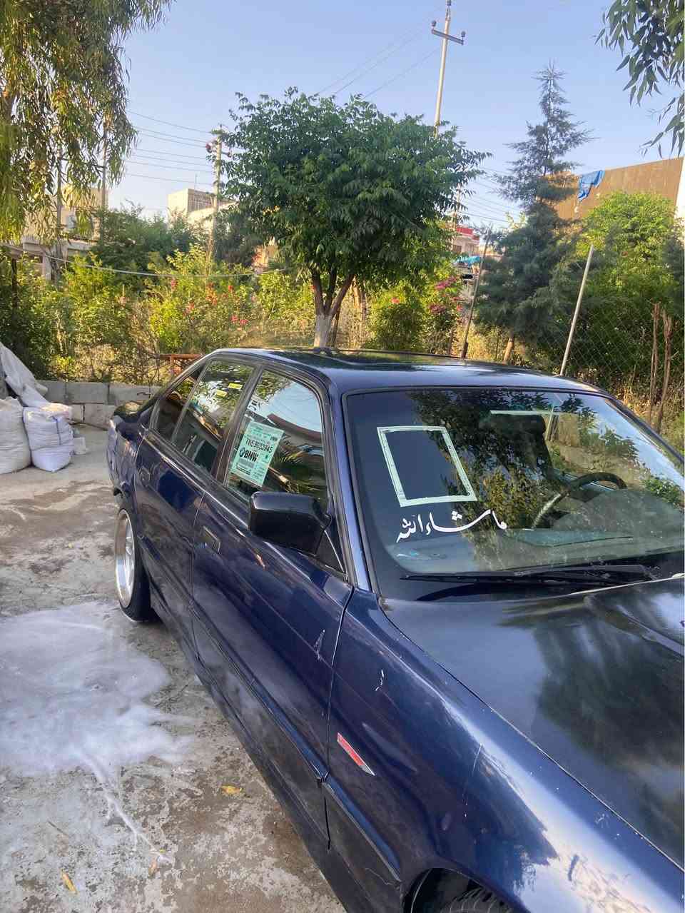 بیئێم مۆدێل ١٩٩٢ مەکینە ٥٣٠ فەل گێڕ و مەکینەی تازە تەشفیت کراوە قوەتی یەک ٤٤ هەیە بەس مەشەڵای ئەوێت بە شەرتی گێڕ و مەکینە سلاید و ٤ جام کارەباو کوشن هیتەر و ABS ئاڕمی سلێمانیە بەس ئاڕمەکەی ون بوەو کتابی بۆ کراوە ساحێبی دیارە بەس من هەر ئاوا ئەیفرۆشم  سعریشی داوای ٣٤ معامەلەیەکی برایانە ڕەقەم تەلەفون و واتساب *********** السليمانية, العراق
