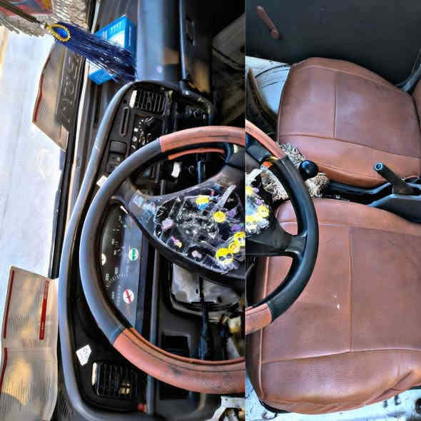 سەرەتا بە ناوی خوای گەورە و سڵاو لە هەمووان 

نرخی : 18 وەرەقە و مجالێکی برایانەی هەیە

جۆر : فاو ، پیکاب ، بۆدی گەورە 

مەکینە : پێنج گێڕ و چوار پستۆنی مەرغوب

کارەبایی ، گێڕ ، مەکینە : بەشەرت

تایە و ویلی ، باشە

ماڵی کاسپی و کەسابەتە: چەمچەی بۆ کراوە و دوو خێمەی لەگەڵە

شوێن : سلێمانی - تاسلوجە

ژمارەی موبایل :

***********

***********

السلام عليكم

السعر: 18 ورقة وبيها مجال بسيط للشراي

النوع: فاو، بيك اب، بدي جبير

المحرك: خمسة گير وأربعة بستون مرغوب

الكهربائيات، الگير، المحرك: بالشرط

التايرات والويل: جيدة

سيارة مال كسب: مسويلها جامبينات وتحميل وبيها خيمتين

المكان: سليمانية - تاسلوجة

أرقام الموبايل:

***********

*********** السليمانية
