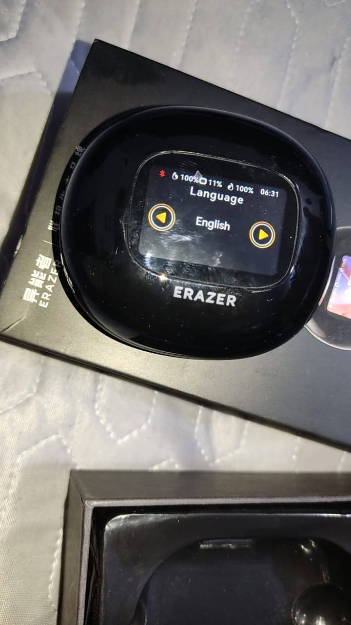 سماعات ايربود لمس جديد ماركه ERAZER السعر 30 الف مع التوصيل


**إذا كنت صاحب هذا الإعلان وتريد حذفه لأي سبب، رجاءا أرسل رسالة إلى الدعم الفني**