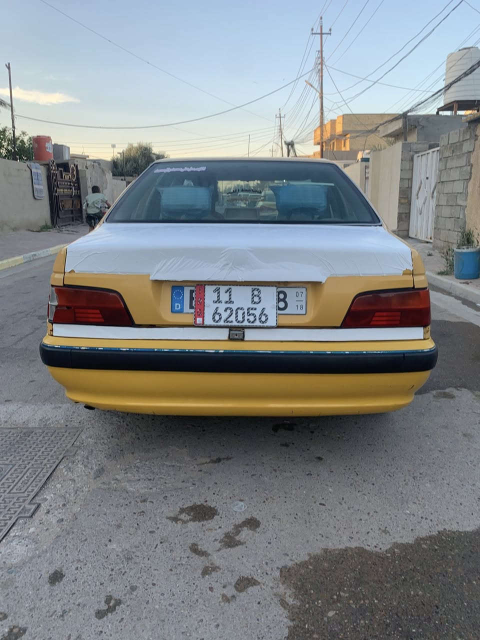 للبيع بيجو 12 رقم دولي سنويه جديده مصفره تحويل مباشر كير مكينه مكفولات تبريد ثلج تخم تاير جديد صدر امامي وخلفي جديد السياره جاهزه مكفوله من الضربه والصبغ والتبديل كفاله عامه عنوان بغداد السعر33هاتف ***********
