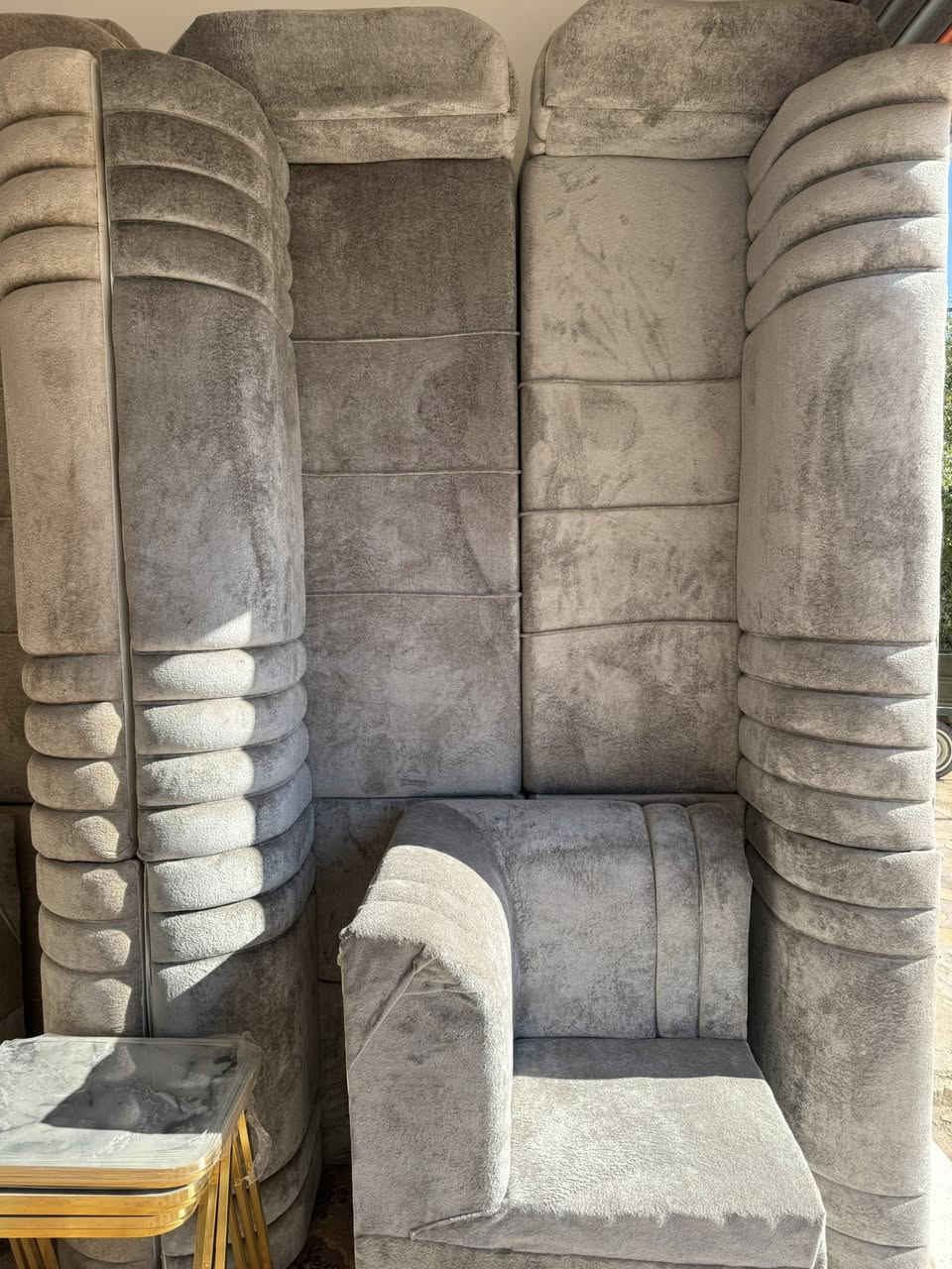 اللهم صل على محمد وال محمد
يرحب بكم مجمع محسن الشمري بكافة انواع اثاث مواد منزلية 
متوفر ديوان قماش خاولي 10 مقاعد 
متوفر تخم قماش خاولي 10 مقاعد 
متوفر سناكي متر 30 ومتر 50 
متوفر كاونتر 2 متر 3 قطع 
متوفر كاونتر 2/50 3 قطع 
اسعار مناسب جداا متوفر كلشي وكلاشي 
العنوان قضاء عفك قرب الجسر حمام مقابل سيد حسن ياسري 
***********
