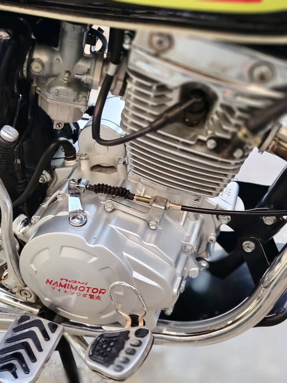 السلام عليكم مرخصت لادمن المحترم دراجه نامه برو محرك 200دبل دسك امامي موديل 2025دراجه بعده زيرو اوراق كامله بيهه 4اوراق سويجات ثنين بصمات ثنين دراجه كل نقص مابيهه المكان ديالى بعقوبه المفرك السعر 700الف وبيهه مجال  شراي اتصل خاص ماجاوب ***********
