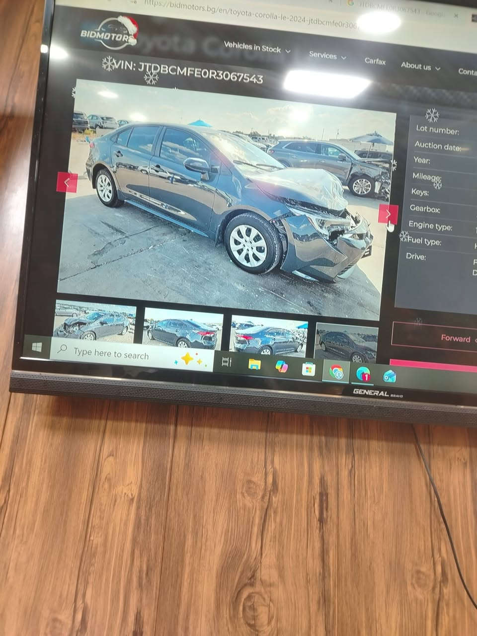 السلام عليكم للبيع فقط تويوتا كورولا 2024 LE السيارة مصلحة وجاهزة بعمان الحرة صور الحادث مرفقة بالمنشور للأستفسار
***********
***********
