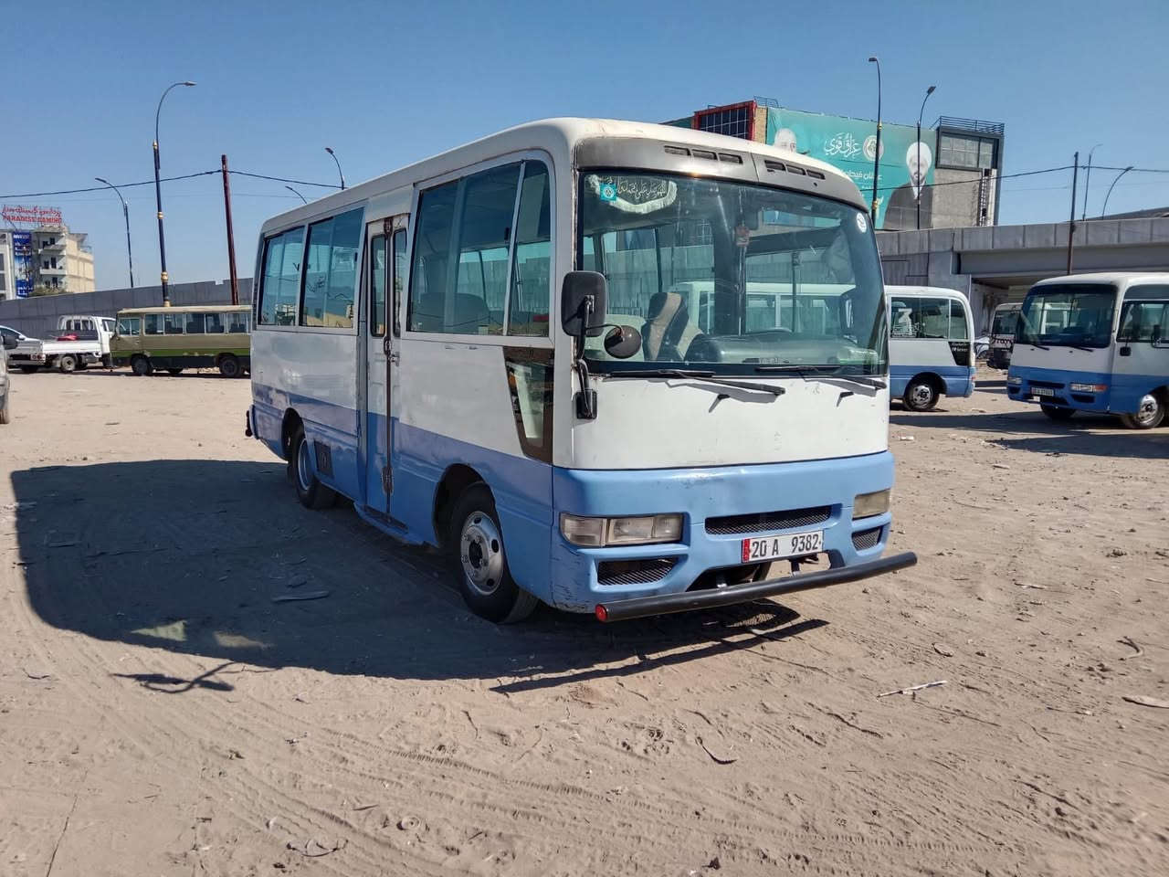 سلام عليكم كوستر نيسان 2002
مكينه كاز كرنفال 
رقم انكليزي ديالى
مصفرة هيئه ومرور
مكاني السياره 
حله
السعر 115وبي مجال للشراي
***********
