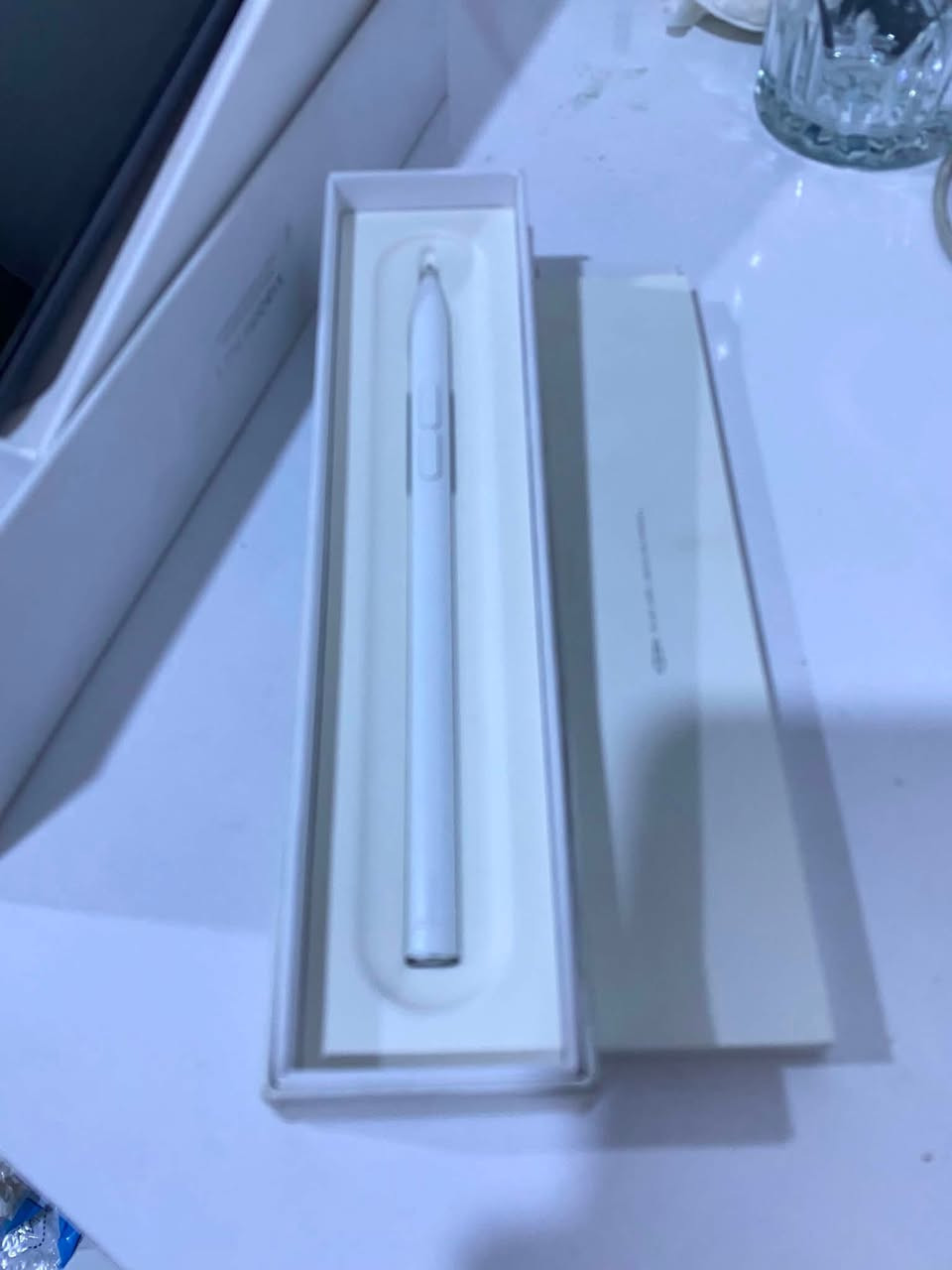 Xiaomi Pad 6 سعة 256GB مع القلم الأصلي – نظيف جدا

* الحالة: نظيف جداً .
* جميع الوظائف تعمل 100% بدون أي أعطال أو صيانة.
* شاشة 11 إنش بدقة 2.8K ومعدل تحديث 144Hz.
* معالج Snapdragon 870، مناسب للألعاب، الدراسة، الرسم، والمونتاج 
* البطارية ممتازة والأداء سريع جداً.
* الجهاز استخدام شخصي وتمت المحافظة عليه
وياه جميع ملحقاته كارتونه وشاحنه 
ابيعه هو والقلم ثنينهم سوا ب 430 وبيه مجال قليل 
رقمي *********** موجود بس واتساب
