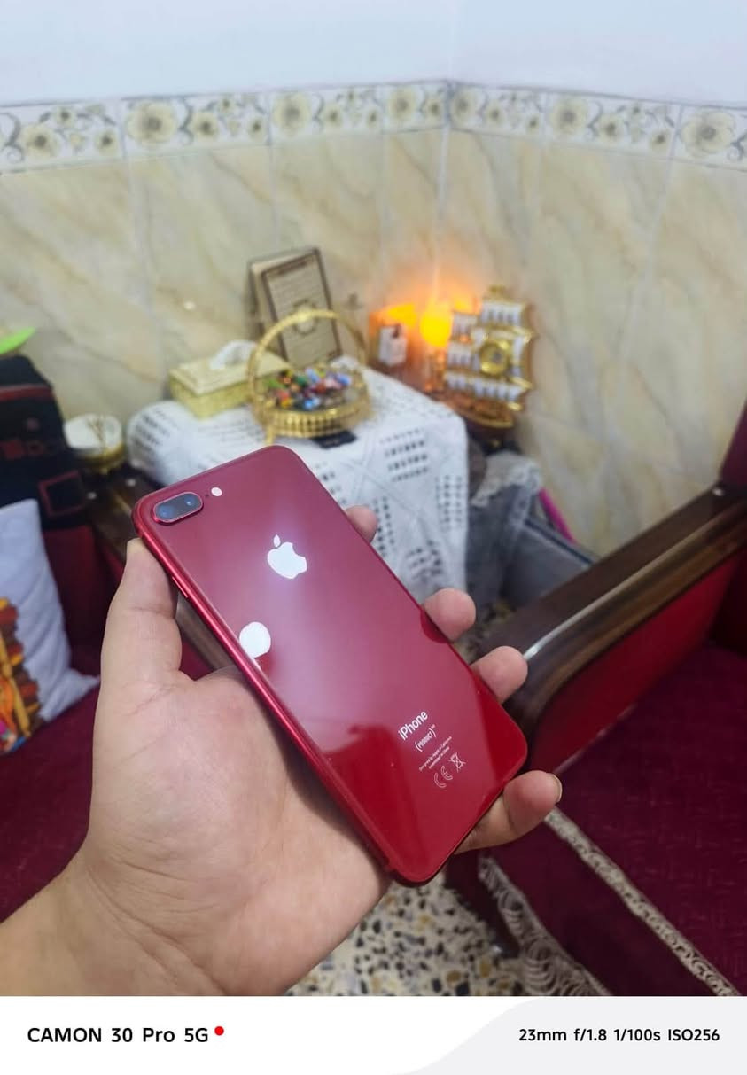 سلام عليكم ايفون 8بلاص على وضع الشركه افحص وين متريد لا مصلح ولا مفتوح وشرط ميعبر هوه بطاريه74بلاديه ذاكره 64الي يفيده يراسلني وسعره خاص واعلى سعر ابيعه *********** عنواني بغداد الصليخ تاخذه من باب البيت واهلا وسهلا بجميع
