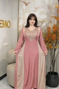 قماش كشمير • مقاسات L/XL/XXL • ماروني زيتوني وردي