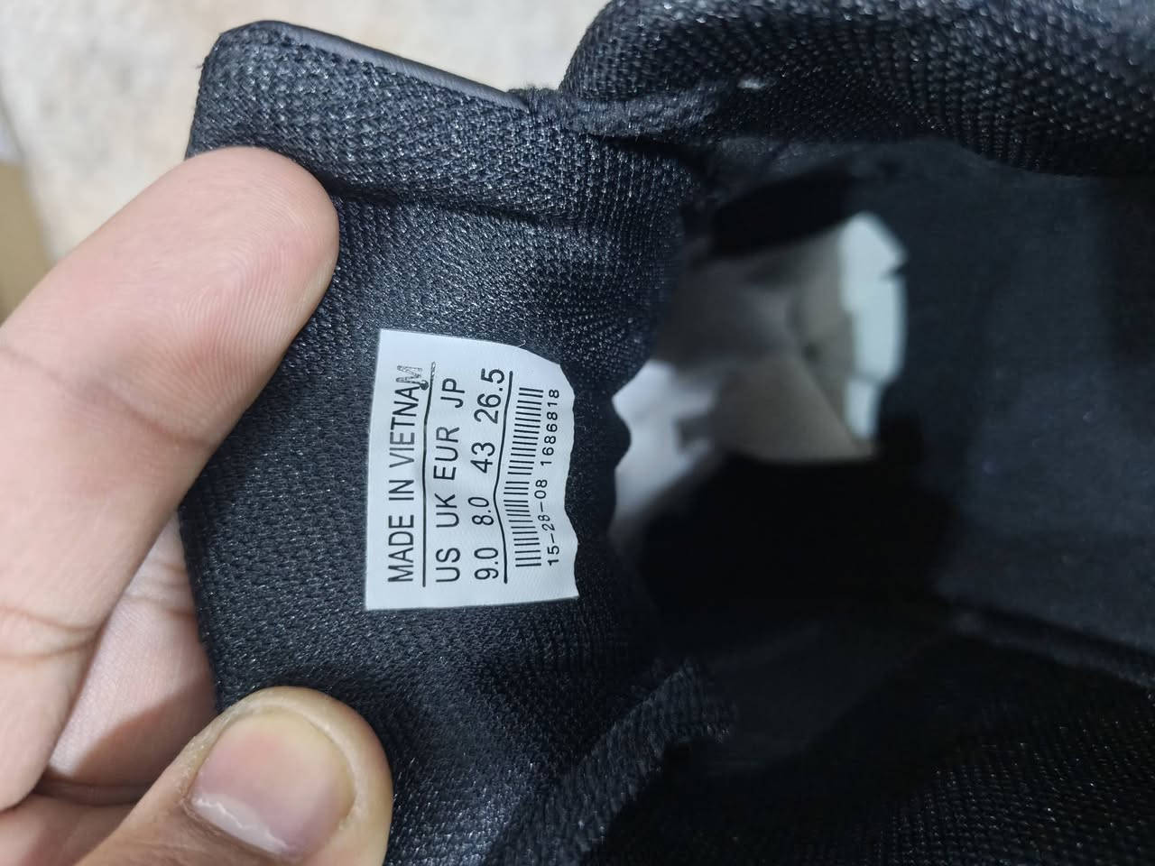 السلام عليكم شباب
Nike Air Force 
القطعه ماستر فيتنامي 
جلد 
قياس 43 
طول القدم 26.5


**إذا كنت صاحب هذا الإعلان وتريد حذفه لأي سبب، رجاءا أرسل رسالة إلى الدعم الفني**