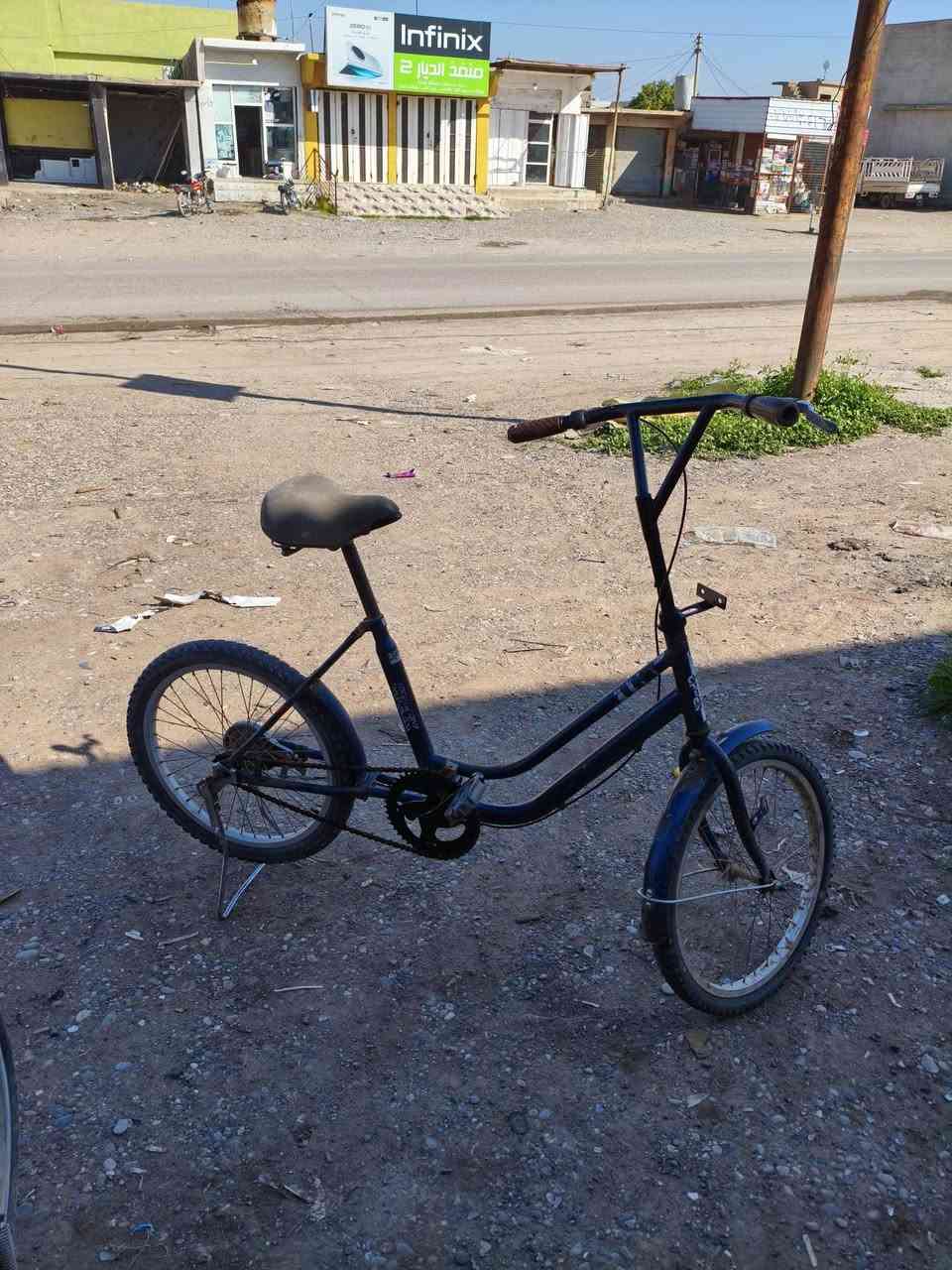 يوجد بايسكلات للبيع حجم 26 جبلي وحجم 24 وحجم 20 تلول ناصر مقابيل منفذ الديار الاستفسار هذا الرقم ***********
