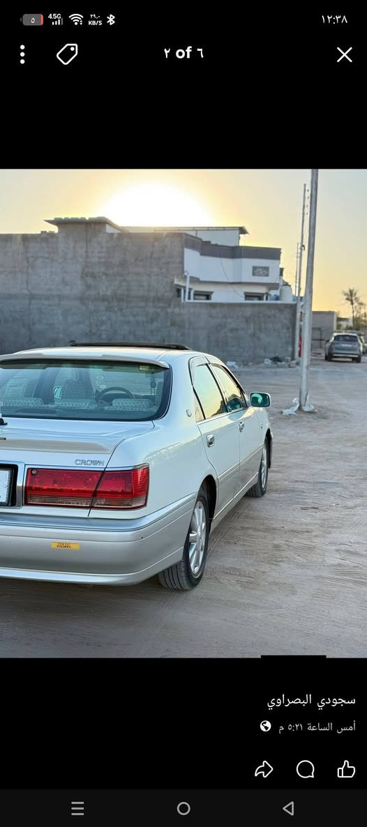 جنون ملكه كراون للبيع
موديل 2002 سياره فول مواصفات دكمتين
سياره فتحه برده خلفيه مرايات أم الاشاير سياره جديده 
على آخر حبايه ما إذب  عليه ربع سياره جاهزه 
رقم بصره دولي قرار 48 
مكان سياره بصره خور الزبير 
السعر : 150 وفيها مجال بسيط 
رقم الهاتف :***********
