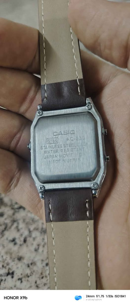 🔥عرض العيد🔥
🔥حرق الاسعار 🔥
توفر من جديد ساعات CASIO
⬅️سعر القطعة السابق 40الف😯
⬅️سعر القطعة الحالي 25الف🙂
متوفر خدمة توصيل لجميع المحافظات العراق 🇮🇶
الحجز والاستفسار مراسلة الصفحة او الاتصال على الرقم*********** كركوك, العراق

