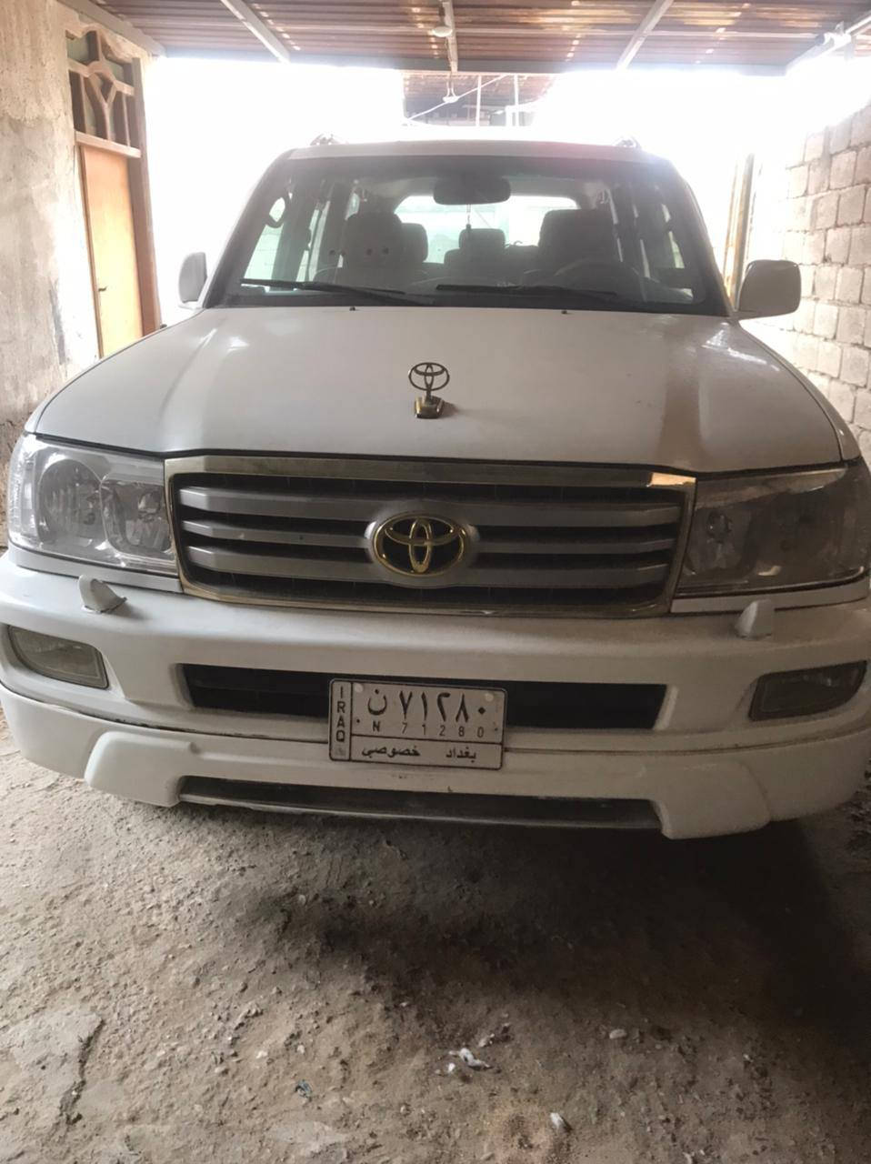 السلام عليكم 
لاند كروز موديل2004 محدثه 2007 سياره حلوه وجاهزه مصبوغه عام فول مواصفات تنته
 تبريد امامي وخلفي
 ثلاجه
 شاشه كامره
 فور ويل
 دبل تانكي 
المكان البصره ابي الخصيب
 السعر 130 بيها مجال بسيط
السياره ب اسمي
***********
