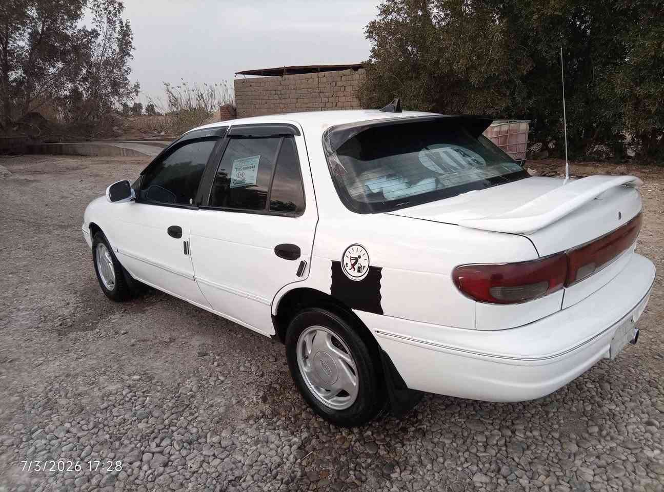 للبيع كيا سيفا موديل 1994كير رقم بغداد جاهزه سياره من كل نقص كهربائيات حداديه مكينه كير كله جديد مصبوغة احزام لجماليه مكفوله من ظربه وكص سعر 28بيه مجال عنوان بابل ناحيه الشوملي ***********بيه مجال بسيط

