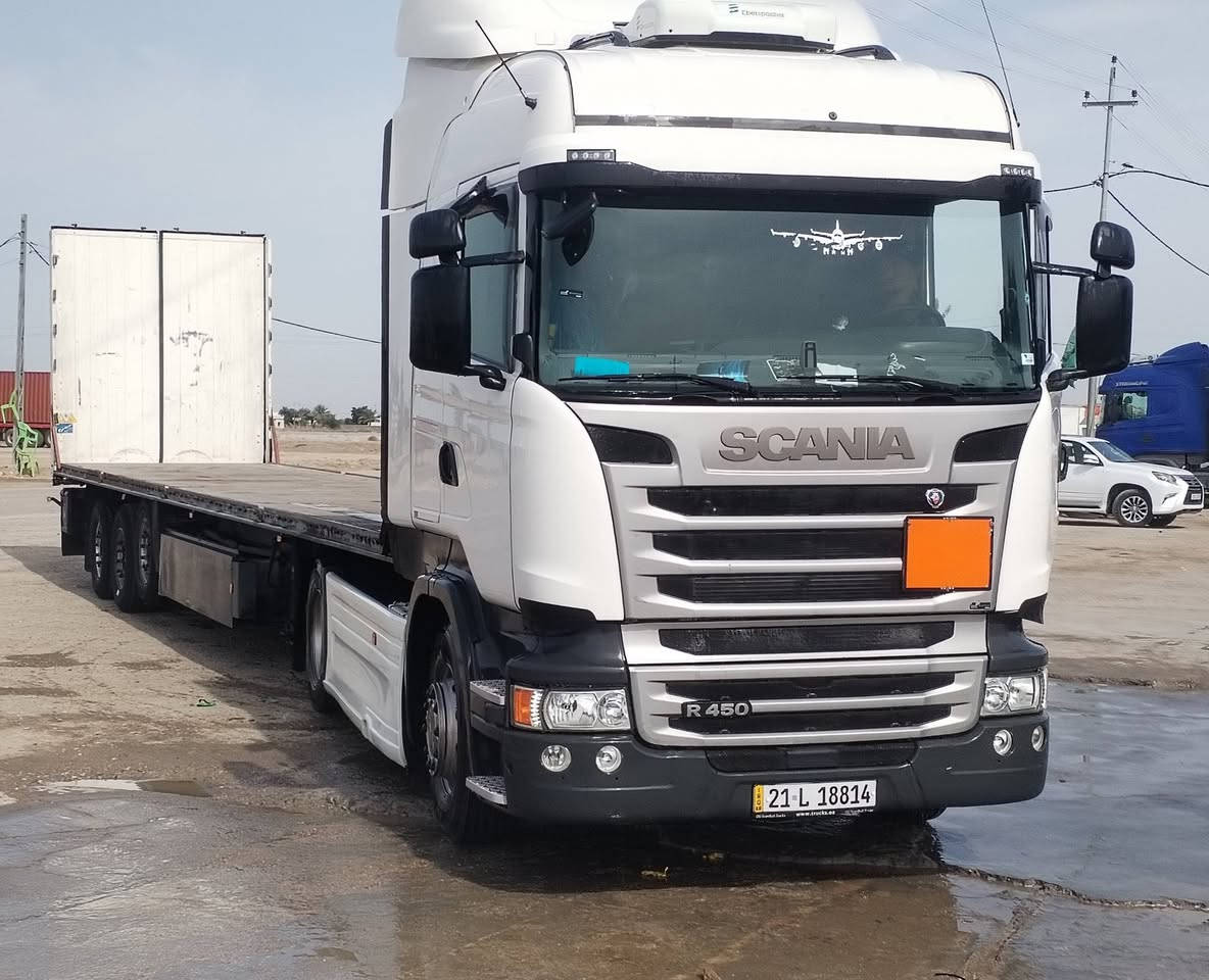 سلام عليكم من رخصت مدير الكروب سياره تريله موديل 2016 سكانيه حجم ٤٥٠ رقم سليمانيه بسمي فول موصفات صار شهرين عندي سياره مكفوله كفاله عامه سياره جديده معنه الكلام العنوان بابل جبله سعر مناسب نتصل ودلل /*********** /***********
