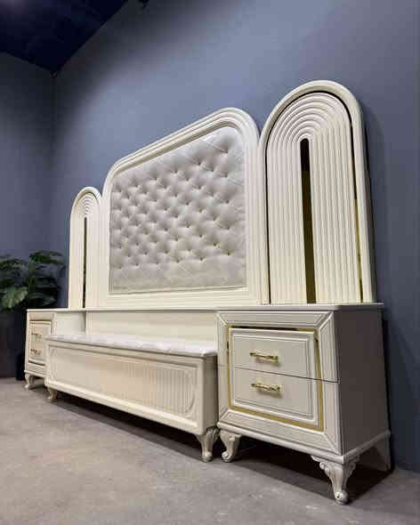 🔴غرفه نوم 6باب طابقين نجارة عراقية 100‎%‎ درجة
  اولى  > تتكون من 11 قطعه
          ✨مجمع الحاج صالح  للأثاث العراقي ✨
 
✅وجه الكنتور خشب MDF11 ملم 
✅داخل الكنتور صاج طبيعي 4ملم
✅الظهر جرجوبة شد براغي 
✅القاعدة الارضية للكنتوروالزاويه بلوك صاج 
✅السقف للكنتورً والزاويه بلوك صاج 
✅ارتفاع الكنتو270سم 
✅عرض  الكنتور330 سم
✅عرض الكنتور مع زاوية الملابس440 سم 
✅شازلون خزان
✅طابورية جلوس اضافية 
 

    السعر  🔴2.300 فقط 🔴

🔻الانبار .هيت .حي المعلمين
للاستفسار اتصال او ويت ساب
***********
