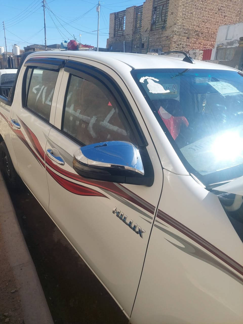 هايلوكس 2020
كفاله عامه
تخم تاير
سياره مال جناي 
رقم بغداد انكليزي
تحويل ثاني يوم
بلحقيقه احله من صوره 
سعر 225
ولستفسار ***********
