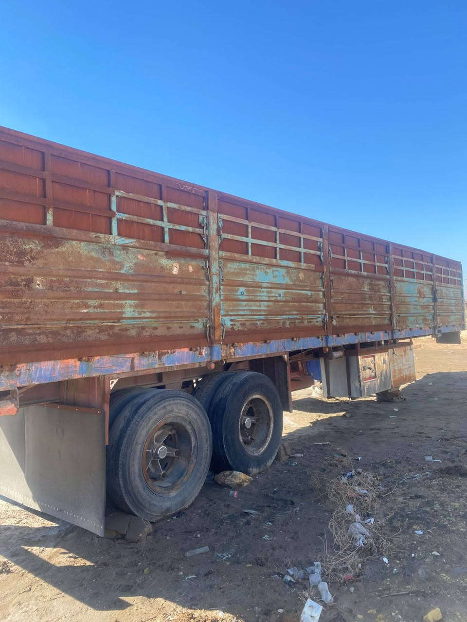 للبيع عربان ابلوم قطعتين مكفول العربان دناكير ١٤ابو المهف عايز تايرات كهربايت كلها تشتغل هواء فاتح ويلات جهاز
العنوان سماوه سعر 70& وبيها مجال استفسار 0781892771


**إذا كنت صاحب هذا الإعلان وتريد حذفه لأي سبب، رجاءا أرسل رسالة إلى الدعم الفني**