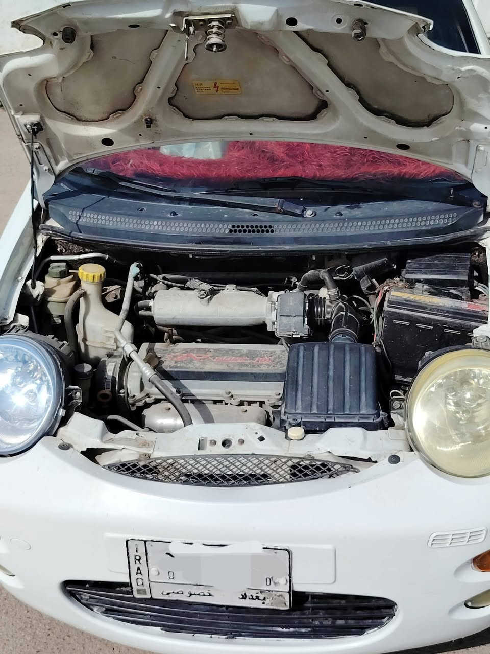 سلام عليكم
للبيع كيو كيو كير اوتوماتيك محرك 4 سلندر تبريد
موديل   2012شغال رقم بغداد مشروع وطني سنويه 2028 

تحويل مباشر مكاني بغداد سياره جاهزه وحلوة 

سياره مابيها ضربة 

محرك كير مكفول السعر 27 وبيها مجال 

شراي ينتصل وتدلل ***********
