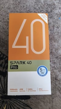 تكنو سبارك 40 برو • ٥١٢ • رام ١٢