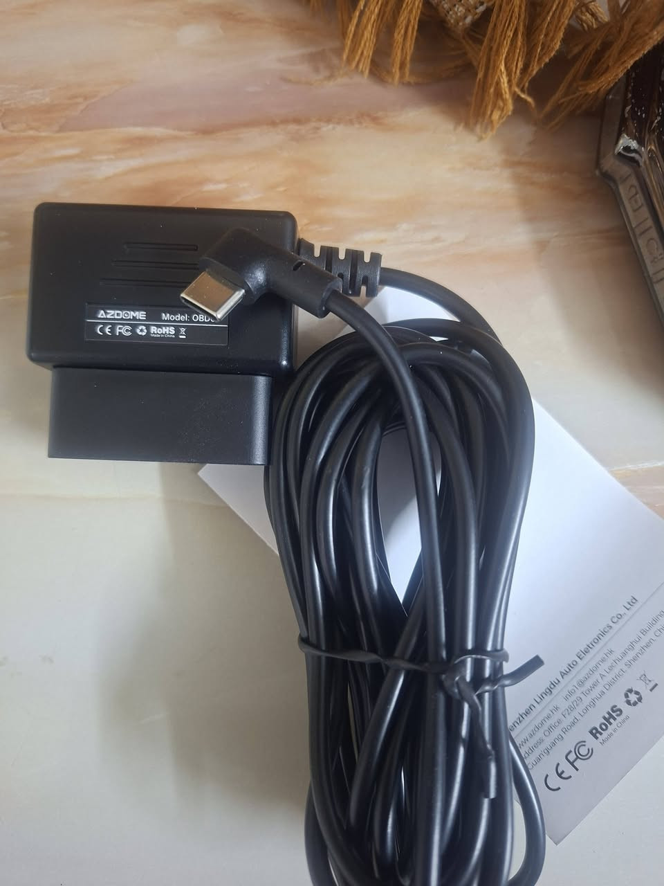 السلام عليكم كيبل OBD ماركه AZDOME 
تايبسي للبيع 
السعر 15 الف مكاني بغداد واعتذر من الجميع ماعندي توصيل


**إذا كنت صاحب هذا الإعلان وتريد حذفه لأي سبب، رجاءا أرسل رسالة إلى الدعم الفني**