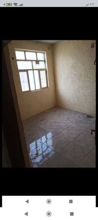 دار للايجار المساحه ١٠٠م طابق واحد غرفتين نوم وصاله ومطبخ كليدور مجمع ...