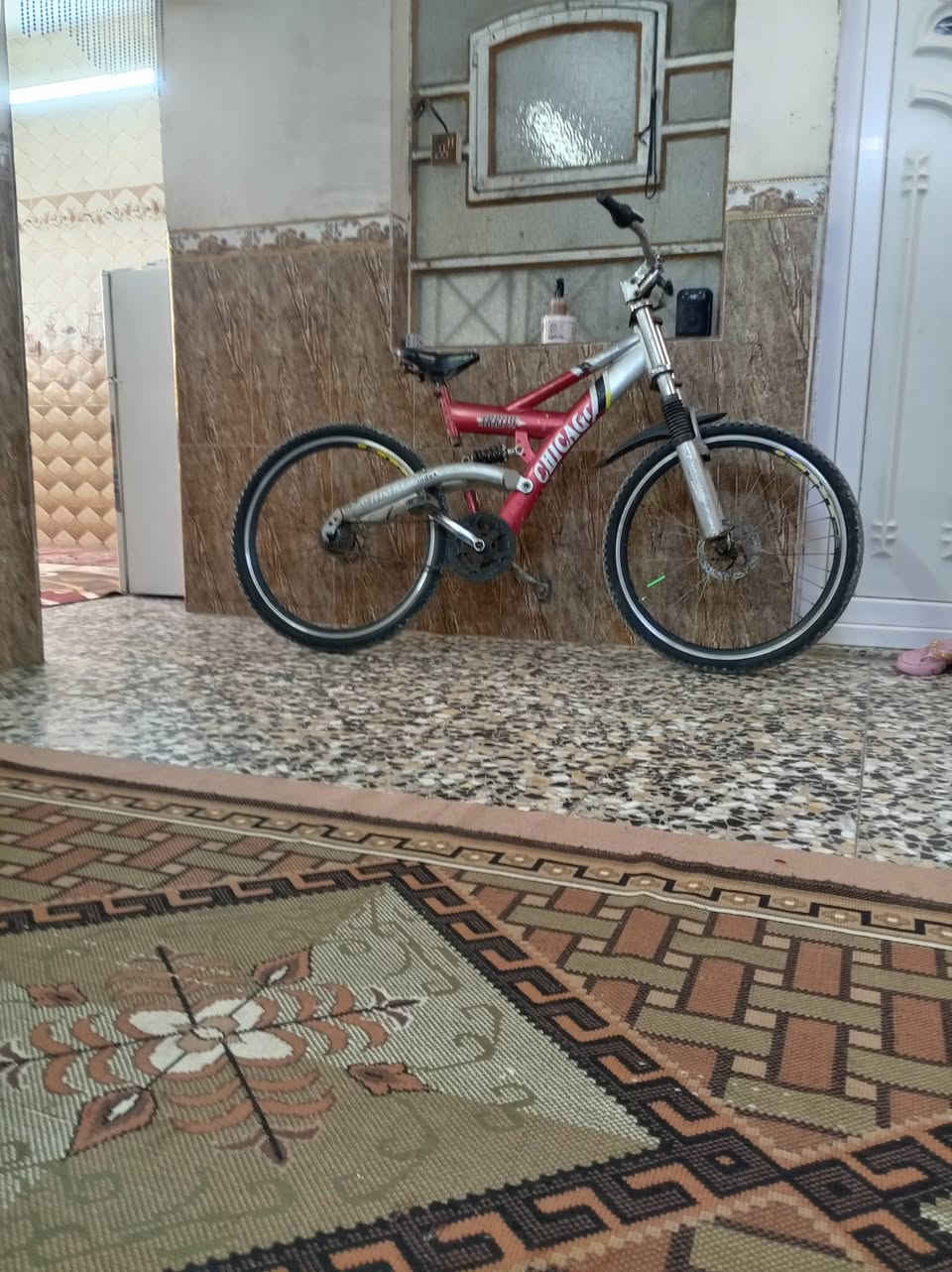 السلام عليكم بايسكل للبيع السعر 35مكان حي الرحمه
رقمي ***********
