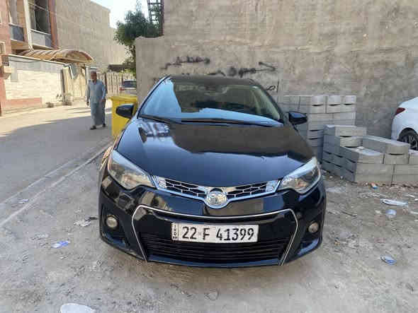 السلام عليكم 
تويوتا كورلا LE للبيع موديل 2016. محرك 1800 رقم أربيل بإسمي. المحرك والگير والكهربائيات والتبريد بحالة ممتازة. السيارة ماشية 190 الف ميل. والسونار مرفوق مع الصور 
السعر 120 ورقة وبيها مجال. مكان السيارة بغداد الدورة 
***********
