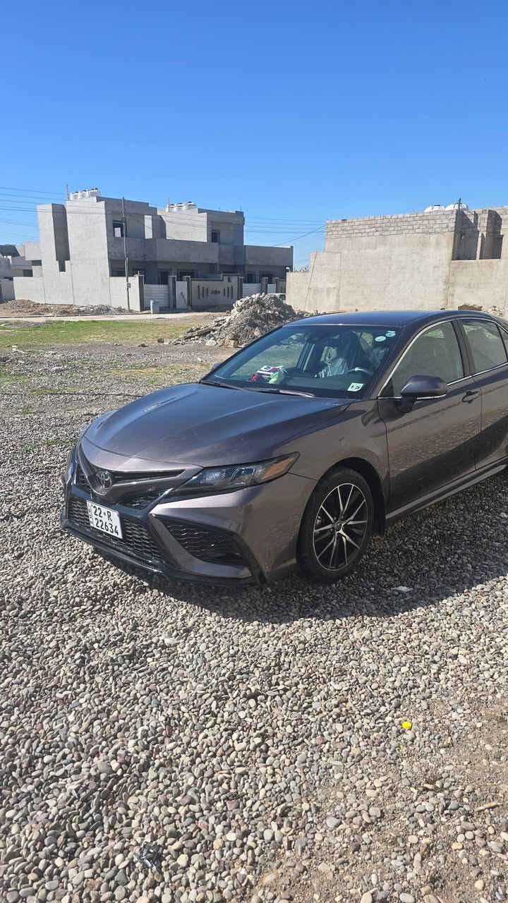 يالله السلام عليكم 

تيوتا كامري للبيع 

موديل 24 SE 

ماشي 13 _ الف ميل 

سياره بدون ضرر سرقه فقط 

رقم اربيل بسمي 

سعره 215_بي مجال 

***********
***********
