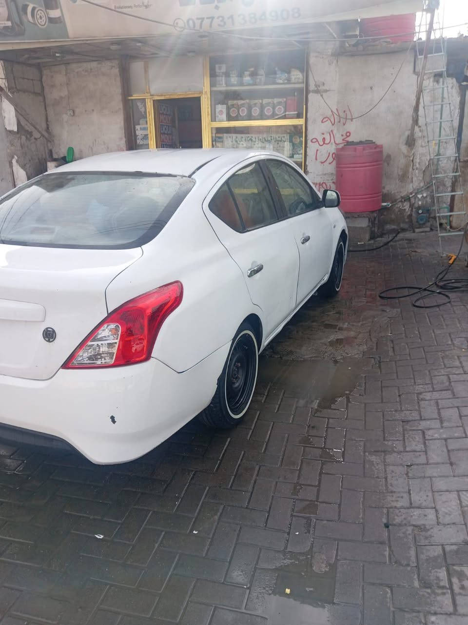 سلام عليكم نيسان صني للبيع ادوات لسياره جاهزه من كلشي بقص برغي مابيها موديل 16محدثه اسعر 43 سياره جاهزه *********** انتصل
