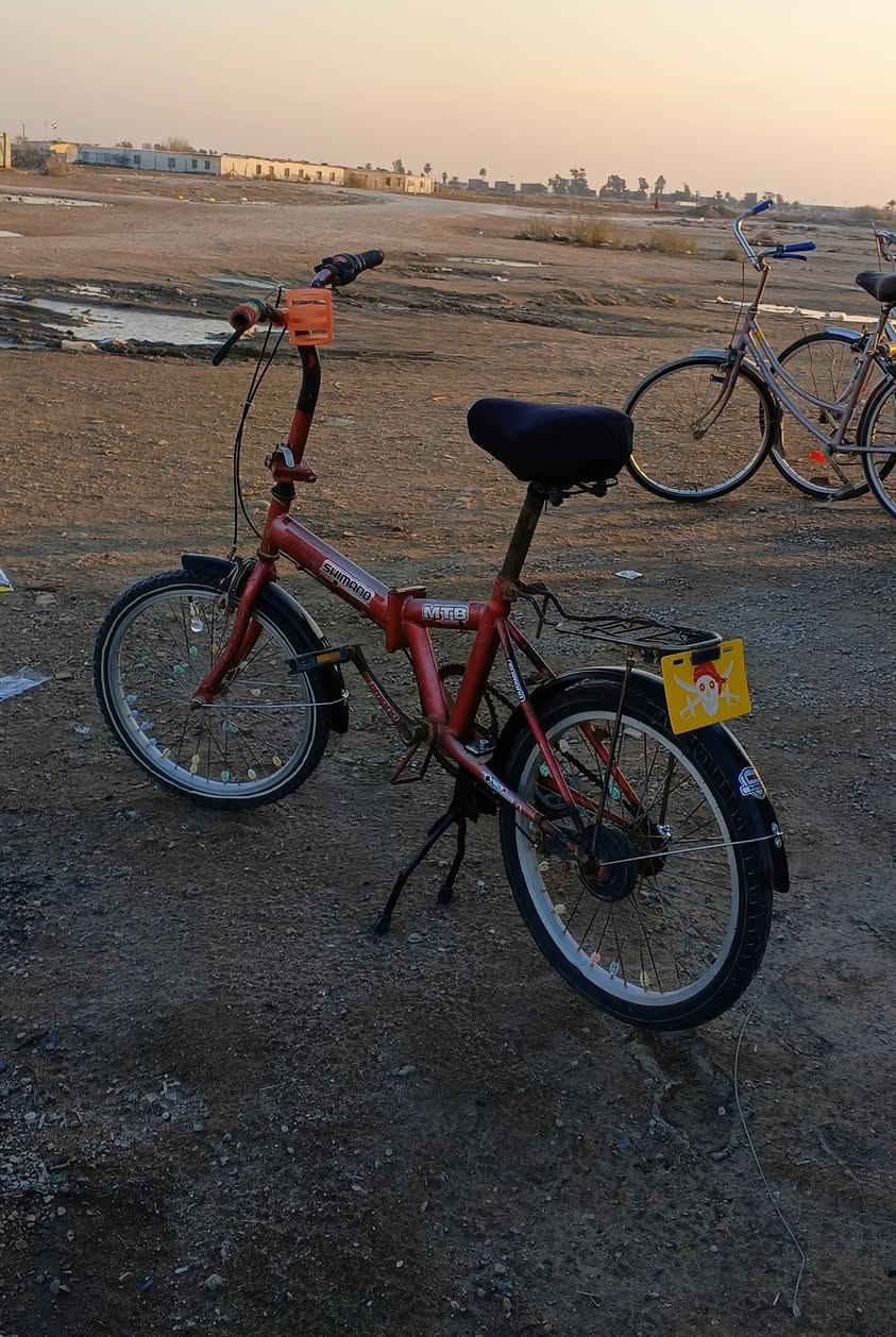 سلام عليكم شباب باسكل للبيع حجم 20 ابو طبكه كامل مابي نقص سعره مناسب مكاني بعقوبة  شراي راسلني خاص ودلل أو اتصل ***********
