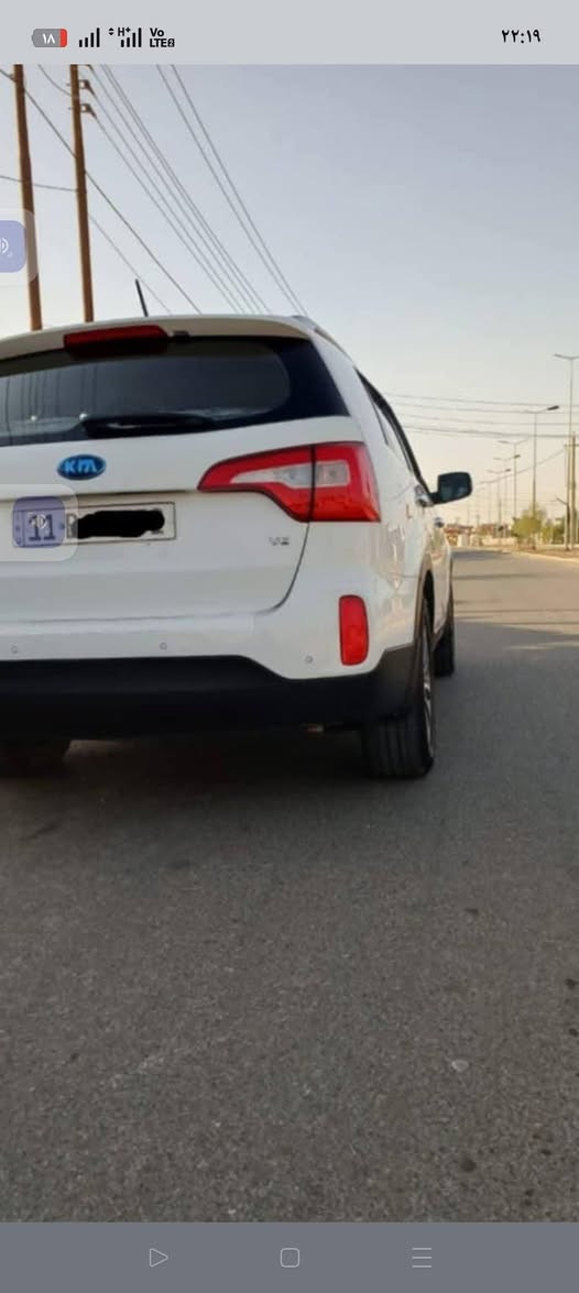 السلام عليكم كيا سورنتو للبيع موديل 14 سعرها 180 مقفوله ماشيه 150 كور مواصفات مكان بغداد النهروان رقم ***********الهاتف
