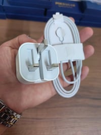 شاحن ايفون • شاحن 40 واط • كيبل شحن ايفون • كيبل كتان • شاحن أصلي • اي...