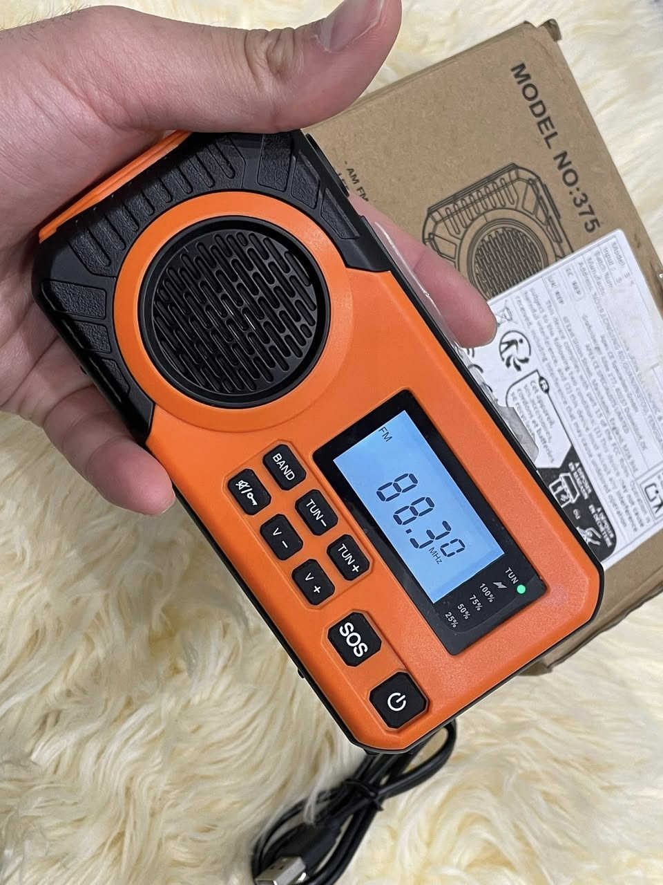 راديو طوارئ متعدد الموجات انتبه رجاءا وليس موجة واحدة !!

موجة FM AM SW

متعدد مصادر الشحن

للطلب و الاستفسار مراسلة الصفحة
متوفر توصيل


**إذا كنت صاحب هذا الإعلان وتريد حذفه لأي سبب، رجاءا أرسل رسالة إلى الدعم الفني**