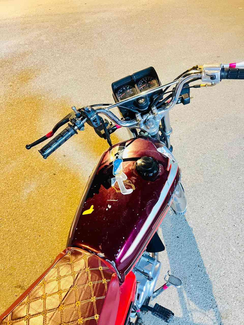 دراجة تايكر موديل عشرين كلشي شغال أوراق كامله مكان حفريه سعر 450 وبيه مجال اتصل اوبيك خير ***********
