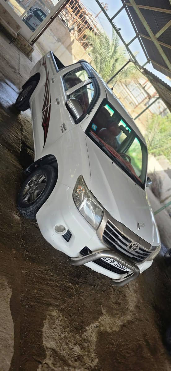 سلام عليكم
ورحمة الله وبركاته
بيك اب للبيع 
تويوتا هايلكس 
موديل 2012
رقم بغداد انكليزي 
اوتوماتيك كويتي 
خطة 14
سياره جاهزه ونظيفه
بيها ملاحظات موظحات بل السونار بصيطه
السعر 180بيها مجال للشراي 
***********
