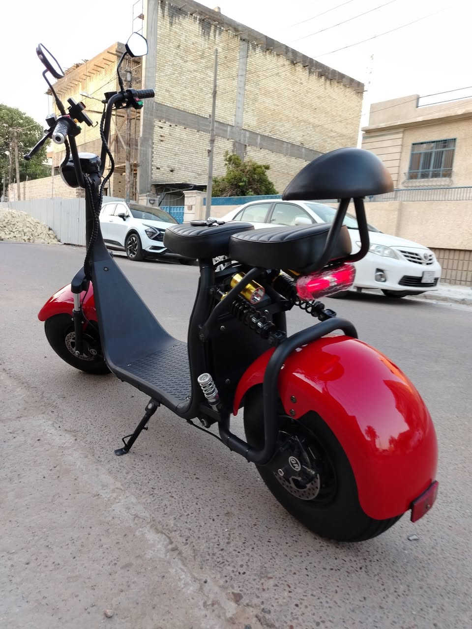 السلام عليكم دراجه شحن هارلي ديفنسون الحجم الضخم جديده استخدام قليل تجي فول مواصفات. بطاريه ليثيوم مشحونه كم مره بيها ضمان ٦ أشهر وكارت ذكي يربط عن طريق الموبايل ينطيك معلومات البطاريه بالكامل. ملف 1500 واط.
مكاني بغداد جادريه.
السعر ٧٥٠ الف    ***********
