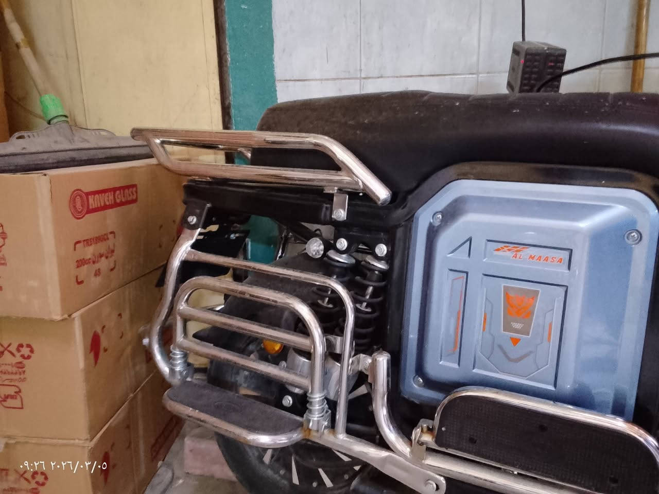 متوفر دراجه كهربائيه 7بطاريه جديده مستخدمه شهر  السعر 850 وبيه مجال بسيط تواصل ***********
