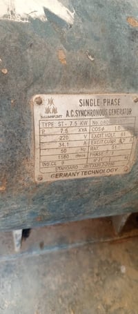 مولد لستر مارشال للبيع السعر 450وبيه مجال مع داينمو 07829153732