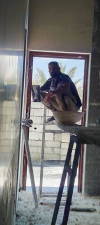 لبخ جص • شغل ع المساطر • فريق ١٠ نفر
