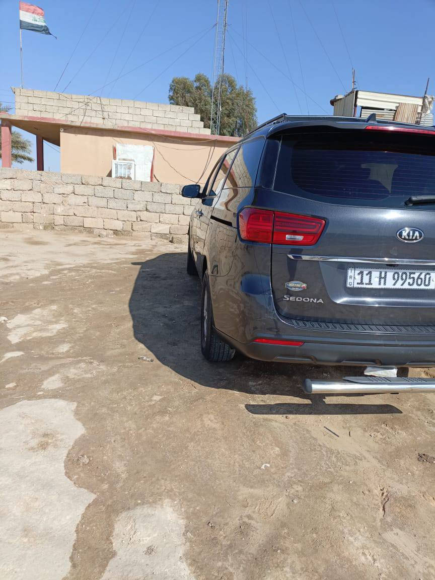 السلام عليكم كيا سيدونا 2019سياره جديده وجاهزه استخدام شخصي رقم بغداد للبيع السعر 210وبيها مجال للاستفسار ***********
