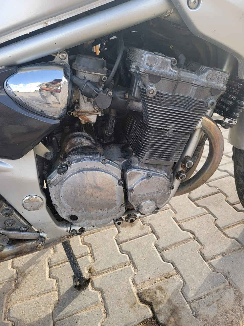 السلام عليكم
Suzuki

 1200S

موديل 2006 
دراجه فول شلعة معدل 123
كزاز رياضي 
برمجه فصله
نظام سكيورتي امريكي 
زوج تايرات جديد 
نقص اشاير اماميه 
تنظيف عام منظومه الاحتراق كابريتر
مكان الدراجه بغداد 
ملاحظه دراجه بدون رقم بدون اوراق
السعر 22 ورقه
*********** واتساب
