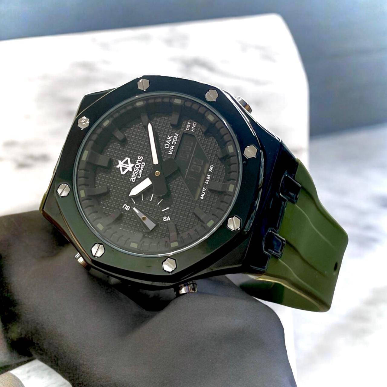 ⌚🔥 AP Watch – فخامة الأداء والتصميم في ساعة واحدة! 🔥⌚
لو بتدور على ساعة تجمع بين الشكل المميز والإمكانيات العملية…
AP Watch اختيارك المثالي 👌

✨ المواصفات:
✔ شاشة رقمية + عقارب (مكينة ماتور قوية)
✔ يوم + تاريخ
✔ منبّه
✔ ستوب واتش
✔ إضاءة ليلية واضحة
✔ ضد الماء وضد الضوء
✔ بتيجي بالعلبة + الكتالوج + الشنطة الأصليين 🎁

ستايل رياضي أنيق يناسب كل الإطلالات 👕🕶
عملية في الشغل، الجامعة، والخروجات 💯

📦 جاهزة للتسليم

#AP_Watch 
#ساعة_رجالي 
#ساعة_رياضية 
#ستايل_عصري 
#ضد_الماء


**إذا كنت صاحب هذا الإعلان وتريد حذفه لأي سبب، رجاءا أرسل رسالة إلى الدعم الفني**