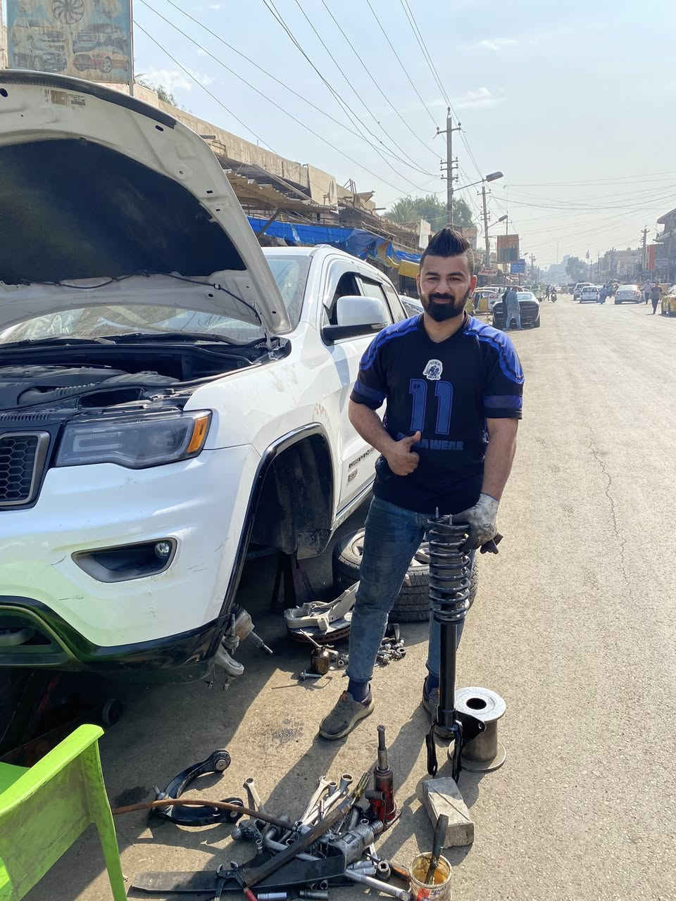 حداد صدر ميزانيه ادوات صدر عامه انسب الاسعار مع ضمان شيخ عمر مقبرة الغزالي عبدالله الحداد ***********
