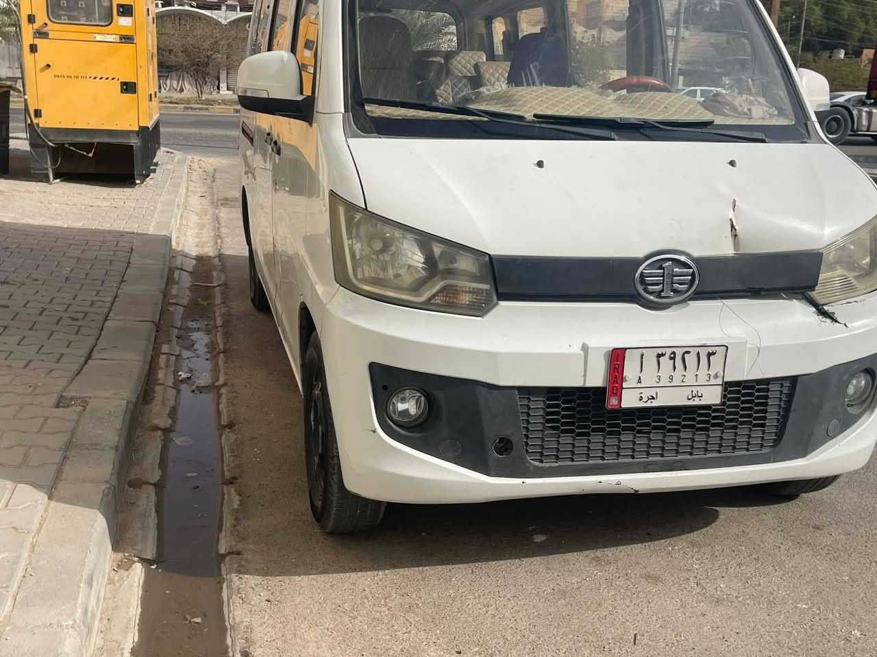 سلام عليكم فاو مديل ١٥ مكفوله كير ومكينه وحداديه وتبريد بيه فقط هاي الضربه الي بل بنيد السعر٥٢ وبيه مجال السياره مداور ثاني يوم المكان نجف الرقم***********
