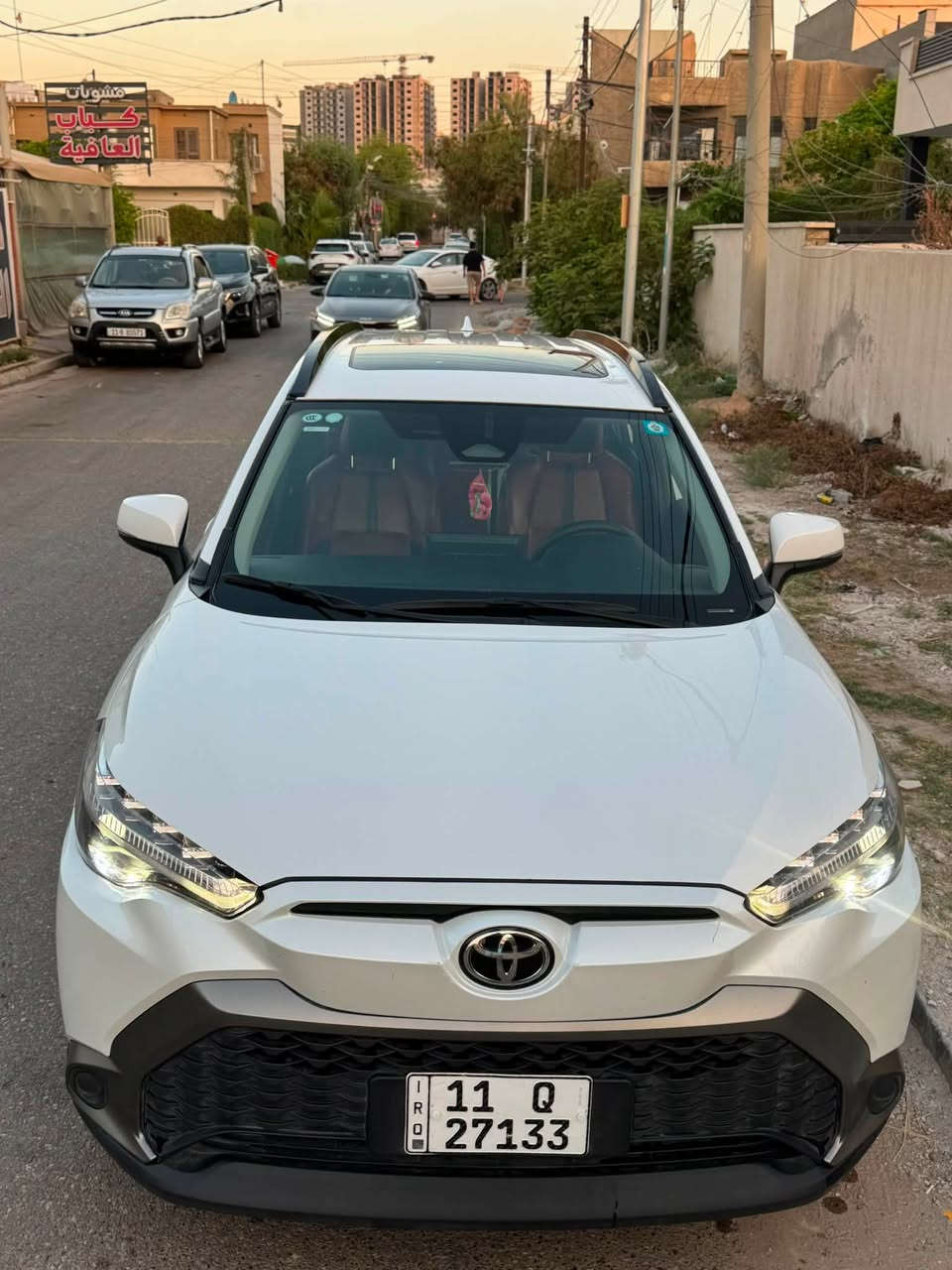 كورلا فروتلندر 
 2025
مستخدم 37500 Km
السياره بيه بارد   
مواصفاته 
محرك 2.0
داخل لون احمر 
مقاعد جلد 
مقاعد الامامي كهرباء 
فتحه سقف 
رادار امامي 
بصمه 
هندبريك كهرباء 
تحكم ستيرن 
شاشه كبيره 
كامره خلفيه 
تحديد مسار

العنوان بغداد المنصور  الداودي شارع التانكي 

‎‏***********
