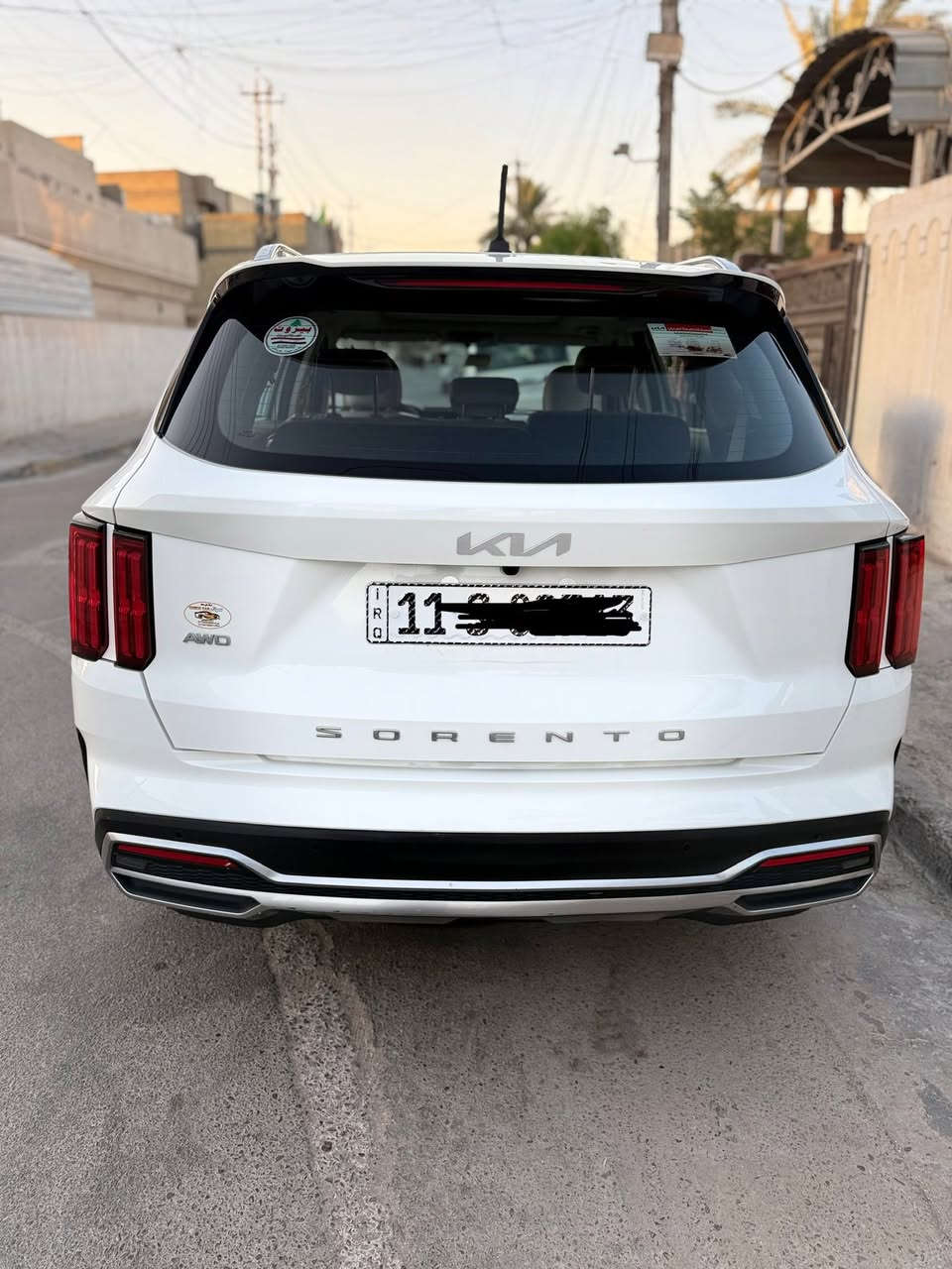 سلام عليكم 
للبيع 
سورنتو موديل ٢٠٢٢ خليجي 
رقم بغداد 
فول مواصفات واحد على واحد
بصمة
بانوراما 
كير ماوس 
سايد برك بصمة 
كير ماوس 
فورويل 
كشنات تدفئه تبريد 
أربع كامرات 
حساسات 
كسنان كهرباء 
صندوك كهرباء
اوتو هولف 
تشغيل عن بعد 
شاحن واير ليس 
تلث قطع تبريد 
ستة سلندر 

السعر ٢٦٥ وبيهة مجال 
مكان السيارة بغداد 
الاتصال *********** 
مكفولة من الصبغ فقط هاذ البارد المئشر
