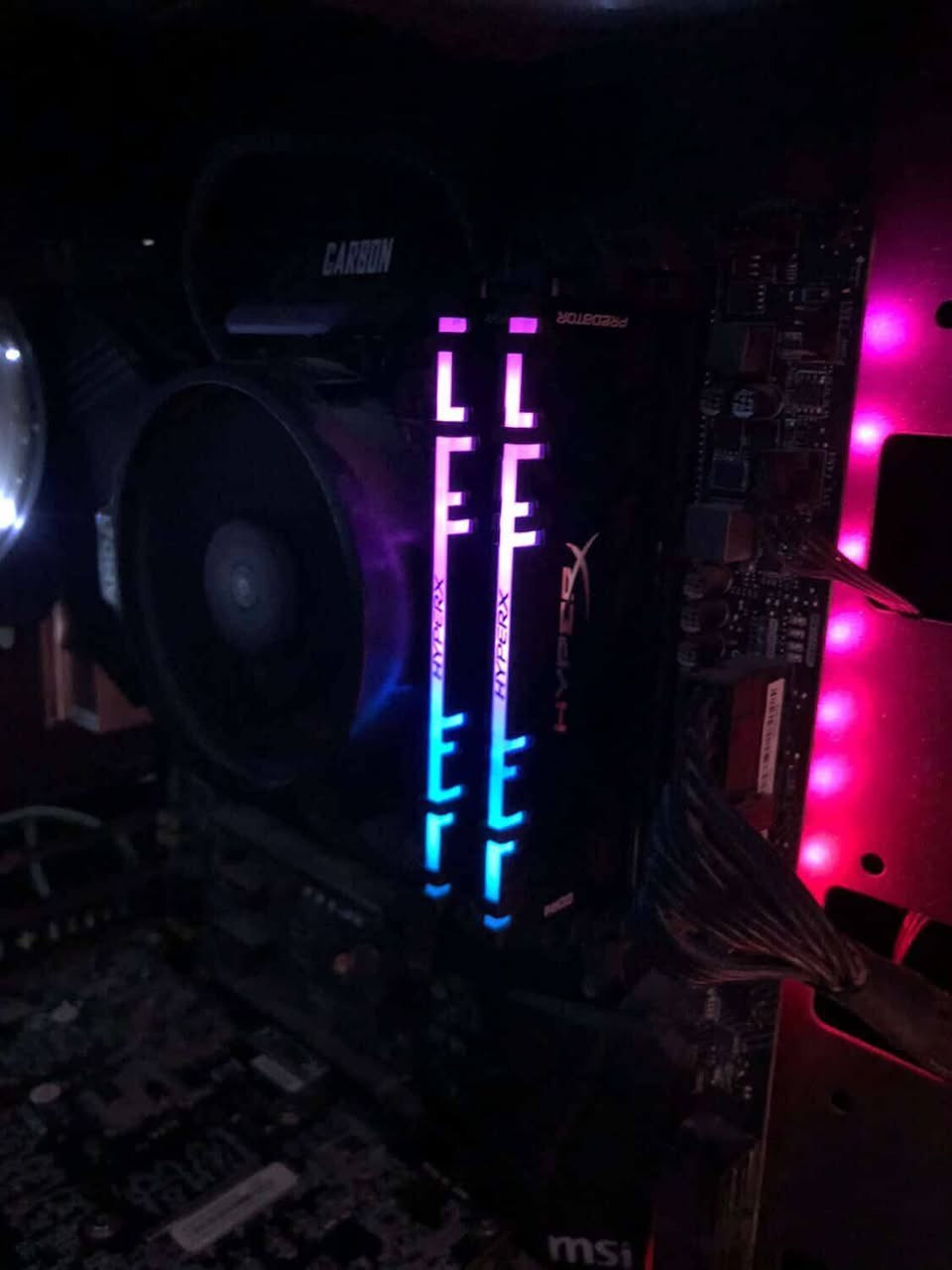 حاسبه خرافيه مال العاب ومونتاج وبسعر كلش مناسب مقابل اداء
معالج amd ryzen 5 3600
RTX 2060 كرت شاشة
B450 GAMING PRO مذر بورد 
16 GB 3200 رامات
HDD 1TB + SSD 512GB هاردات 
650W بورسبلاي 

الحاسبة الله شاهد عليا اداء كلش حلو بس الكيس تعبان شوي من جهة الامامية مامأثرة ابد وهم ماعندي فحص لان ماعندي hdmi اذا عندك جيبه حتى افحصلك اياها 
وكل هاي التجميعة بس بسعر ٥٥٠ الف

مكاني بغداد الدوره حي المعلمين 
رقمي ***********
