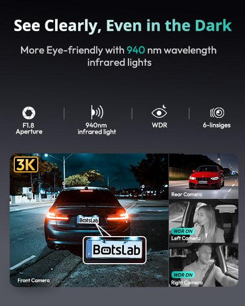 BOTSLAB G980H 4 Channel 
كاميرا BOTSLAB 3K للسيارة، 4 قنوات، رؤية شاملة 560 درجة، كاميرا أمامية وخلفية داخلية للسيارة مع شاشة لمس 3.18 بوصة، وضع ركن السيارة على مدار الساعة، نظام تحديد المواقع العالمي (GPS) مدمج، واي فاي 5.8 جيجاهرتز، تحكم صوتي، بطاقة ذاكرة 128 جيجابايت مجانية
کبس شرکە


**إذا كنت صاحب هذا الإعلان وتريد حذفه لأي سبب، رجاءا أرسل رسالة إلى الدعم الفني**