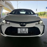 كورلا هايبرد موديل 2025 فول❤️ خليجي محرك 1800هايبرد HEVداخل جلد اسود س...