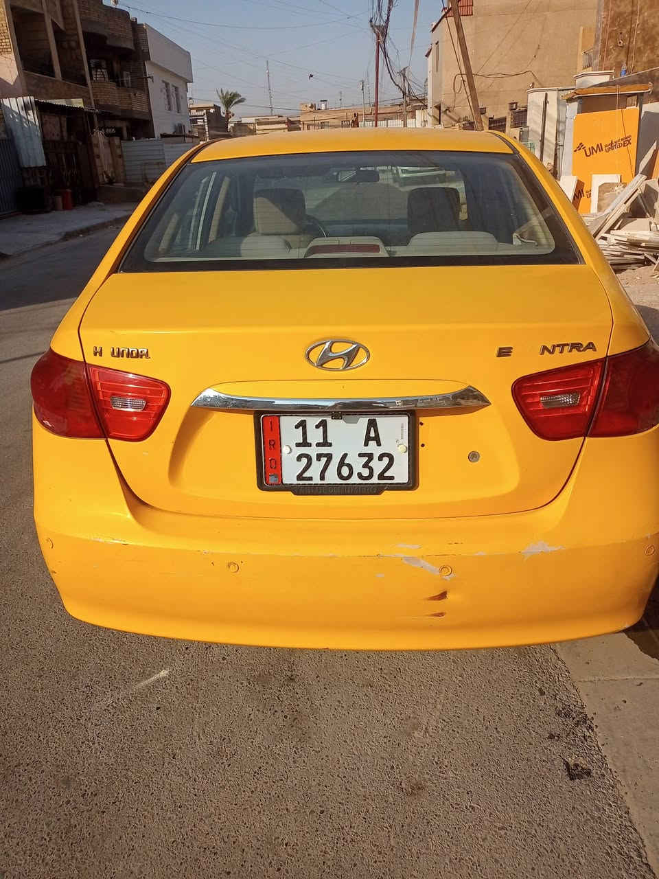 السلام عليكم
من رخصة مسؤول الكروب المحترم 
النترا م 2011 خليجي محرك 1600 دكشن عالي تكسي فتحه تحكم استيرن جه وحده تبريد تدفئه خير من الله السعر 105 وبي مجال 
*********** بي واتس اب
